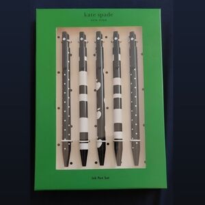 Kate Spade Dots & Stripes Click Pen Set